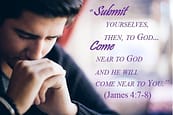 Submit, Man Praying, James 4