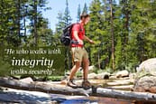 Integrity walks securely